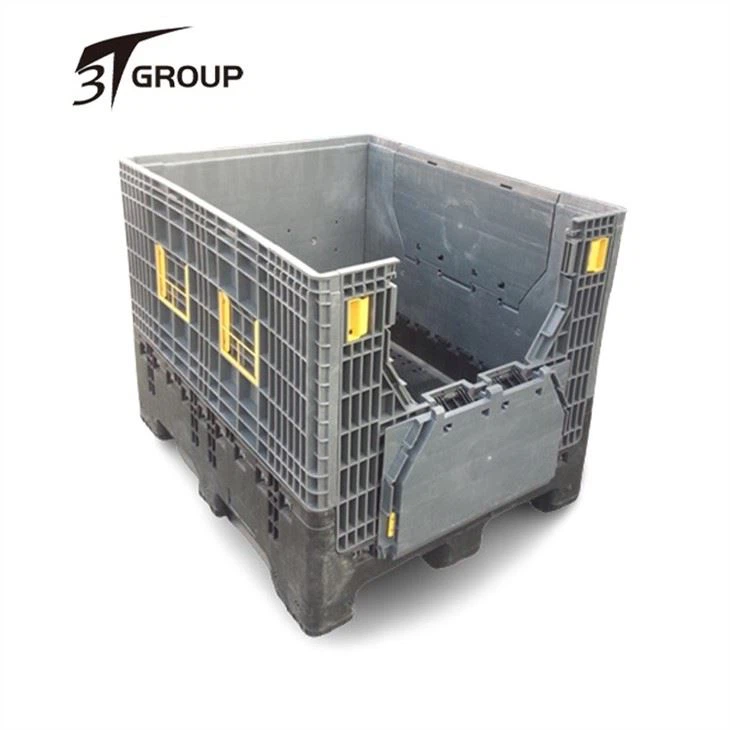 cheap Heavy Duty Folding Plastic Pallet Container