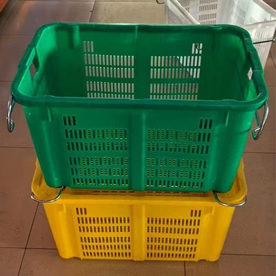 Nestable and Stackable Plastic Turnover Baskets 3 Nestable and Stackable Plastic Turnover Baskets 3